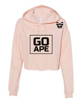 WMNS PEACH CROPPED HOODIE